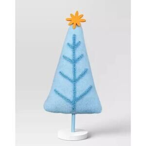 Target Wondershop Blue Felt Fabric Tree 11" ~ Christmas Holiday NEW
